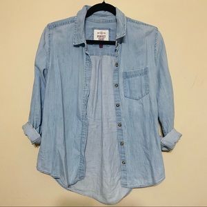 So perfect shirt blue button down